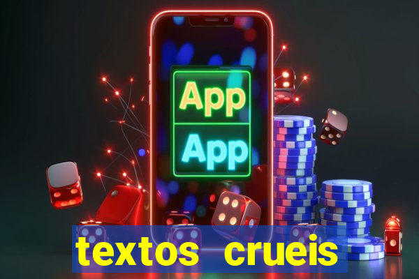 textos crueis demais pdf